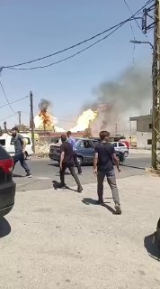 🚨סצנות נוספות המתעדות את הרגע בו התפוצצה משאית הגז בהרמל