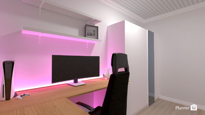 Cozy Minimalist Gaming Setup Extra Shots Would you change anything about the space or leave it as it is? 3D Link Join - изображение 3 - cozy, minimalist, gaming