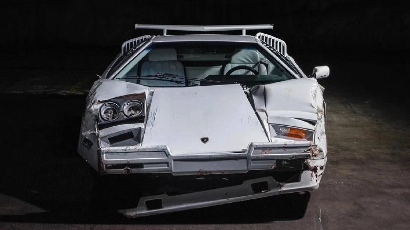 Разбитый на съёмках «Волка с Уолл-стрит» Lamborghini Countach выставлен на продажу 7