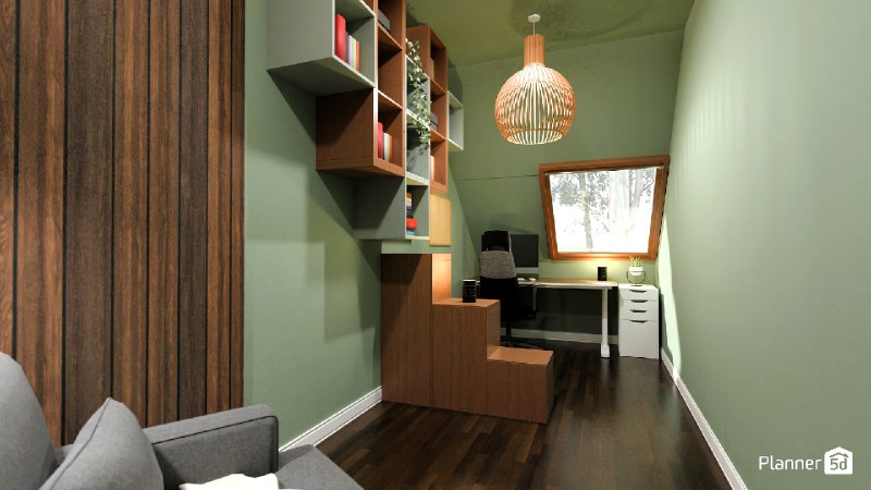 Peace Cave Reading Nook 3D Link Redesigned in planner5d. More shoots coming soon! Join - изображение 2 - peace, cave, reading