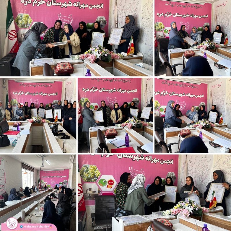 انجمن حمایت از بیماران مبتلا به سرطان مهرانه زنجان: !همافزایی مهرانه در مسیر خدمتسرکار خانم فیروزه، سرکمیته منابع انسانی مهرانه، به همراه خانمها رضایی، عتیقزاده و هیبتی،