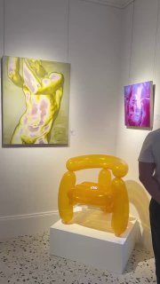 На превью выставки Видимое Невидимое в ASKERI GALLERY На выставке представлены новые серии работ российских художников Глеба Баранова и Ксении Санд... - изображение 9 - превью, выставки, видимое