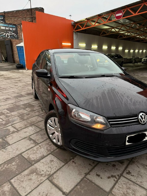 Vw polo 2012 год 1.6 автомат пробег 265000 3 владельца птс оригинал автомобиль в хорошем состоянии в... - фотография