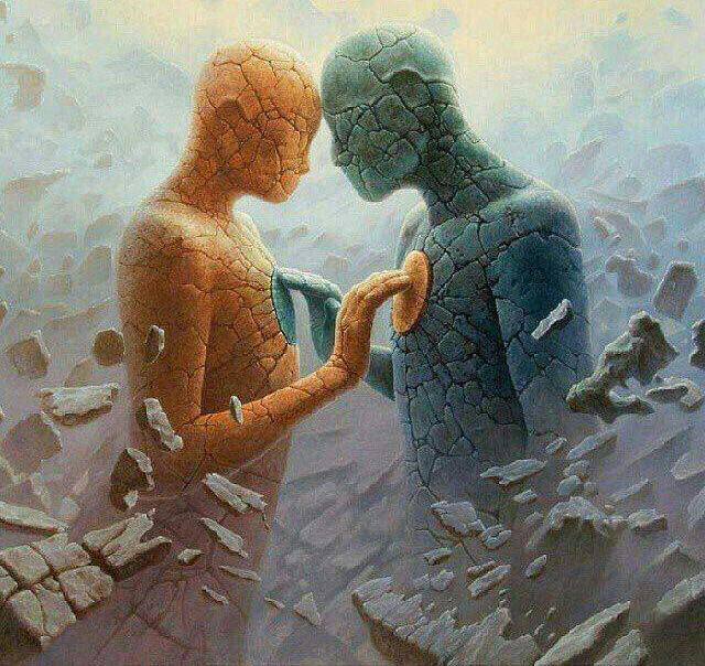 قلب زیبا ❤🍃: @ghalbeziba❤️✅‏و گفت: محبت درست نشود،مگر در میانِ دو تن؛که یکی، دیگری را گوید:"ای من"....‌‌‌‌‌‌‌‌‌‌‌‌‌‎‌‌‌‎‌‌‌‌‎‌‌‌‌‌‌‌‌