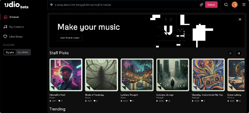 今天最火爆的 AI 产品是 Udio，音乐生成的 Game ChangerSuno AI 做流行音乐已经不错，但是 Udio 已经进入专业级别带上耳机来听听同样的 Prompt 下的古典音乐生成对比吧Udio是交响乐团演奏大师作品