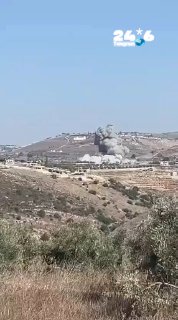 🇮🇱 South Lebanon: Media in Lebanon are reporting an airstrike in the village of Bani Khian, west of Meshgav Am. Here is an Arab desk.