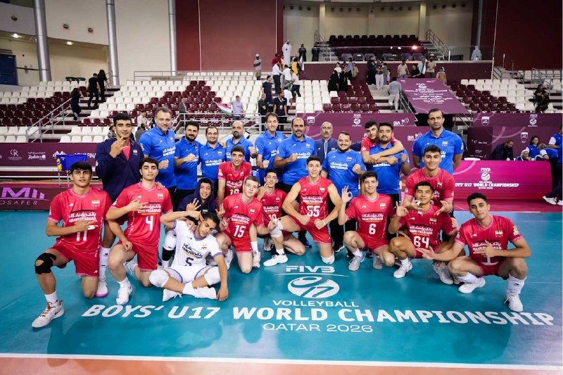 🏐 جهان والیبال 🏐: 🌐 مرحله گروهی قهرمانی زیر 17 سال جهان 2026 | کشور همسایه مقابل ملی‌پوشان ایران حرفی برای گفتن نداشت ایران 3️⃣➖0️⃣ پاکستا