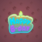 B-Day Candle #147