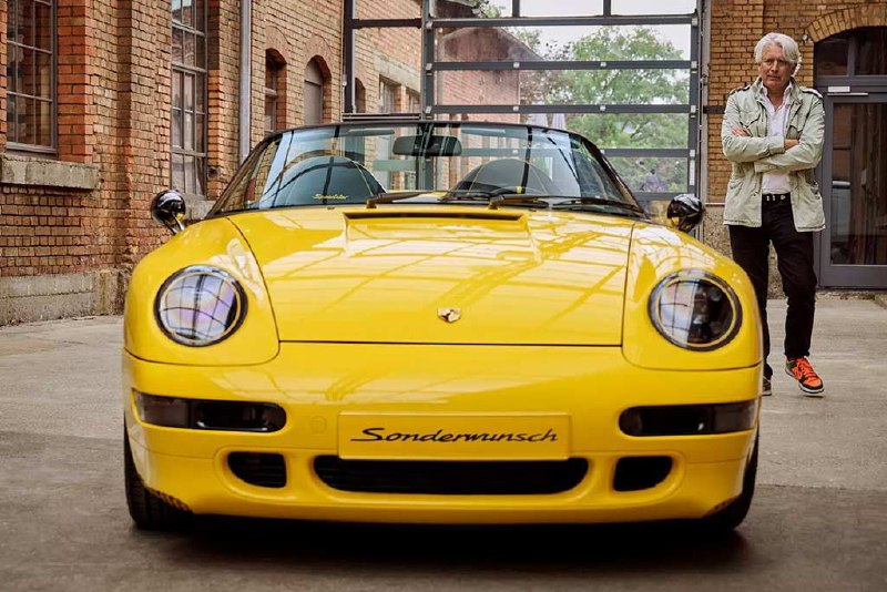 Компания Porsche показала уникальный 911 Speedster серии 993 2