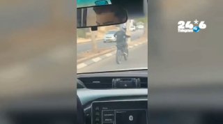 🇮🇱 Closing the circle in Brahat: a motorcycle that was stolen from an MGB fighter nine months ago was located and returned to its owner. Southern Police officers arrested a suspect who tried to escape from them while riding a motorcycle without license plates. Upon examination, it turned out that the motorcycle was stolen about nine months ago from one of the soldiers in the unit. The suspect was arrested and taken to Rahat station for questioning. This morning the motorcycle was returned to its owner, after it was located by his members of the unit.