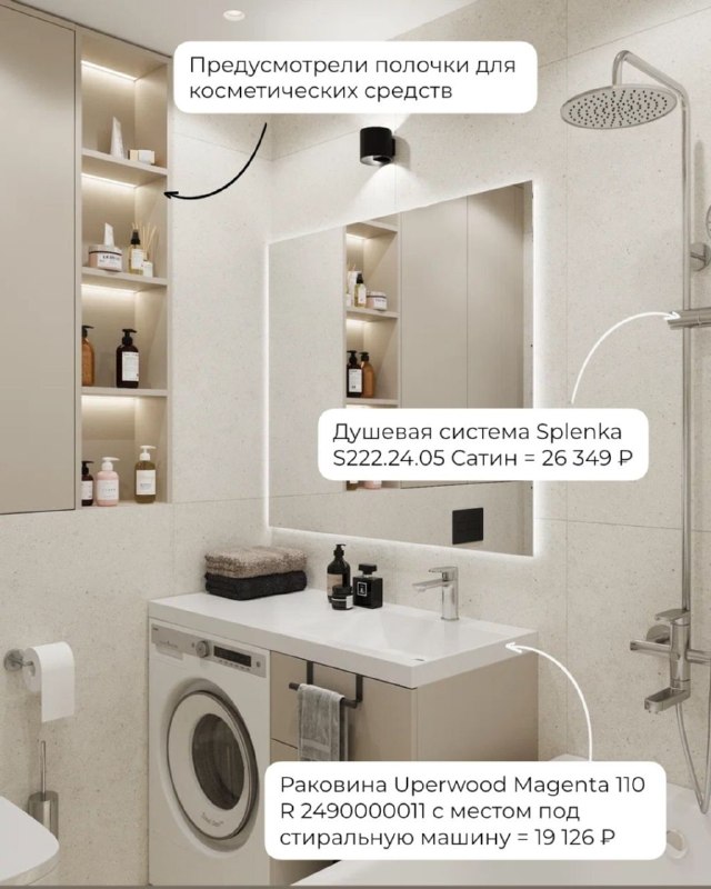 Разбор студии 21,4 кв.м Стоимость комплектации в конце карусели К нам обратились заказчики за разработкой интерьера квартиры-студии в ЖК Лучи Снача... - изображение 1 - студии, telegram, view