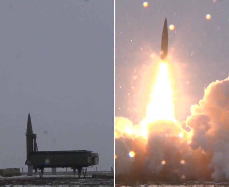 רוסיה השתמשה בטיל הבליסטי החדש 9M723-2, המכונה "איסקנדר-1000", נגד קייב בפעם הראשונה במהלך אחת מתקיפות הטיל…