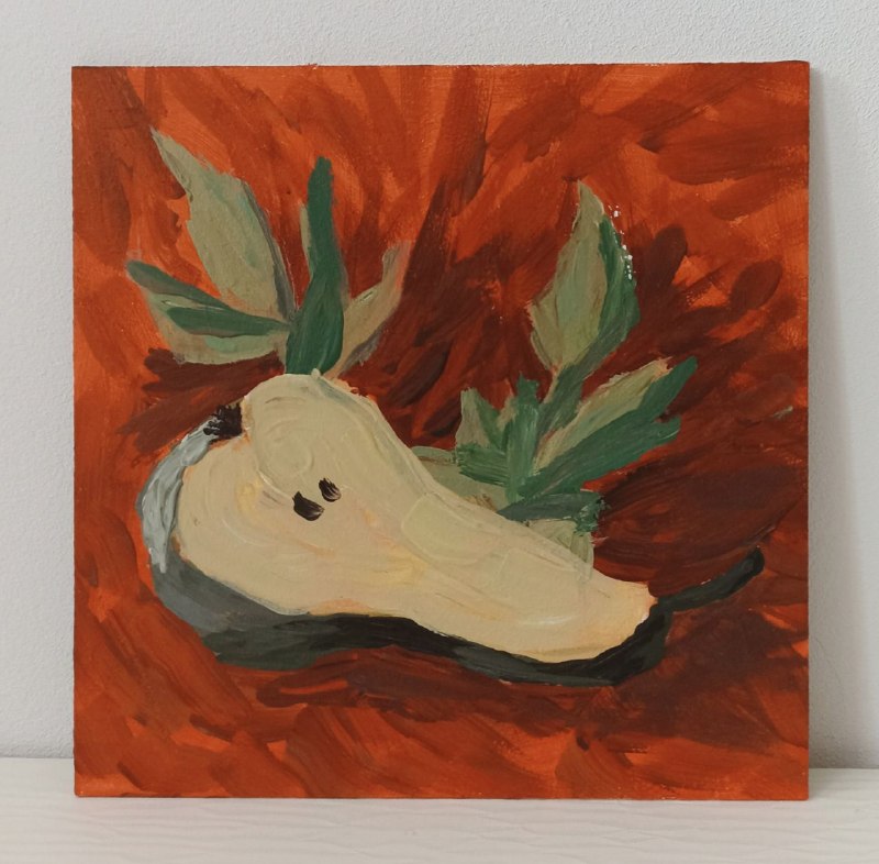 продам картину на древесной панели