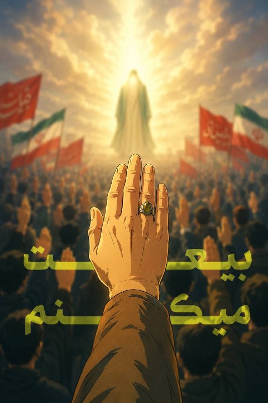 Masaf | مؤسسه مصاف: 🎨 پوستر اختصاصی | بیعت می‌کنم💠 ویژه #عید_بیعت🆔 @Masaf