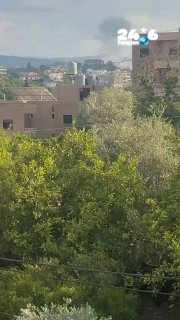 🇮🇱 חיל האוויר תוקף במרחב אלמנצורי בדרום לבנון.