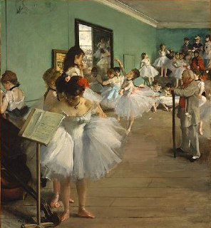 Degas, The Dance ClassThe Art Vault 🎨