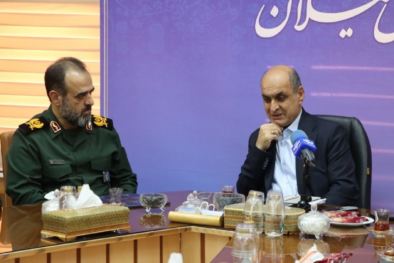 منجیل خبر (منجیل نیوز): ⭕️استاندار در دیدار با فرمانده سپاه قدس گیلان: 🔸برای تکمیل پروژه‌های نیمه‌تمام گیلان حدود ۱۷۰ هزار میلیارد اعتبار و ۵۰ ه