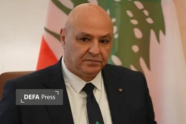 خبرگزاری دفاع مقدس: 💢اصرار رئیس جمهور لبنان به مذاکرات بیحاصل با صهیونیستها 🔸 «جوزف عون»، رئیس جمهور لبنان در دیدار با هیاتی از سازمان «تا
