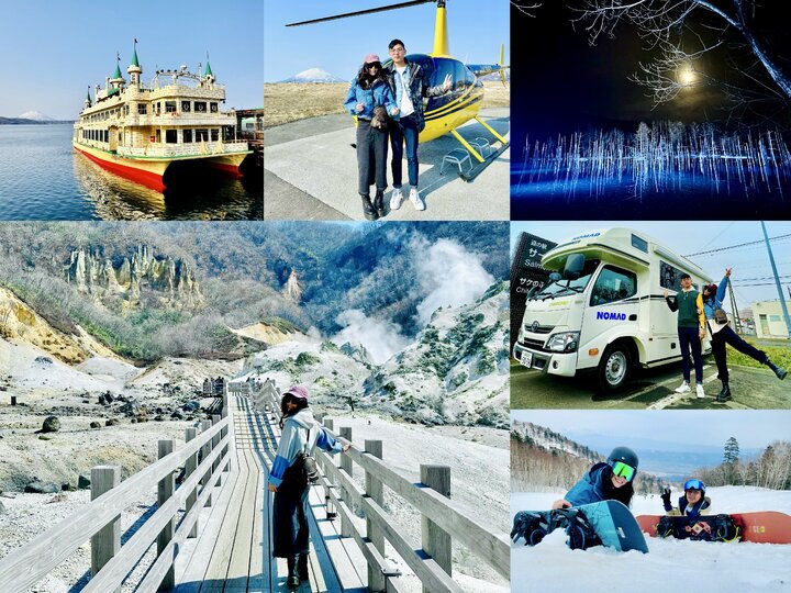 北海道露營車自駕，五天四夜流浪行程