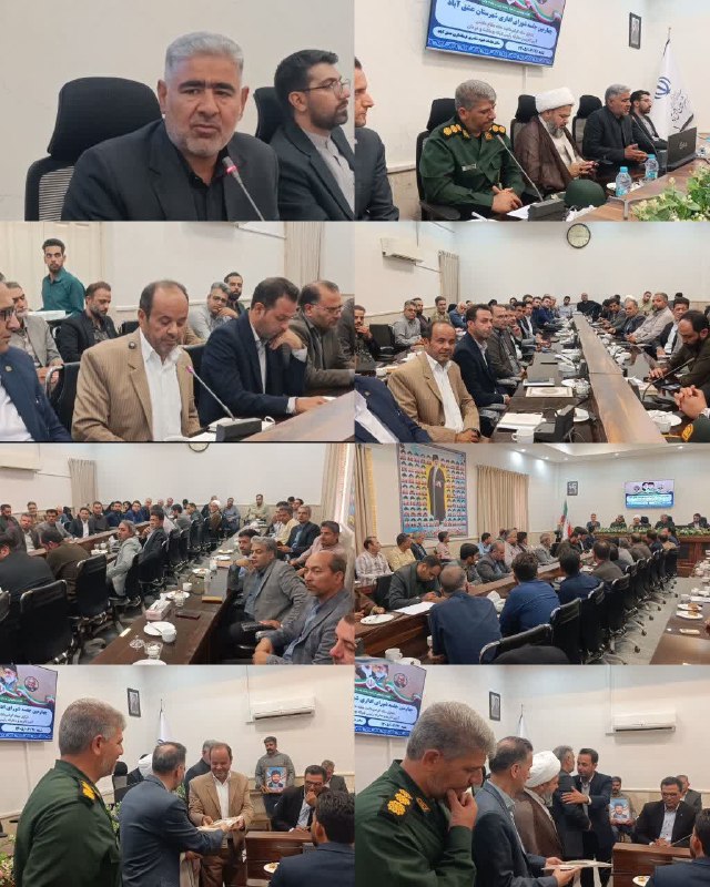 طبسیا 🌴: 🔴 مرادی سرپرست شبکه بهداشت و درمان عشق‌آباد شد🔻اعلام ۴۶ برنامه هفته دفاع مقدسچهارمین جلسه شورای اداری شهرستان عشق‌آباد ب