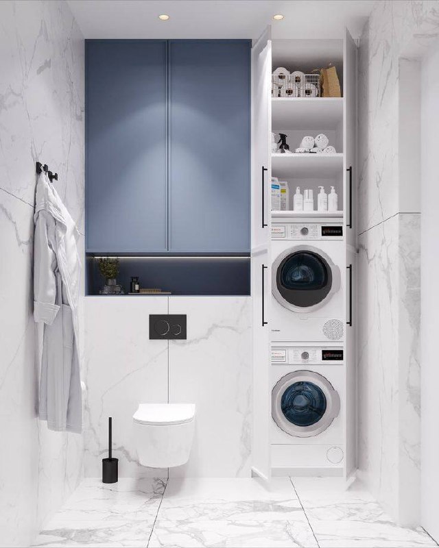 Какую ванную комнату выбрали бы для себя? 1 или 2 - изображение 8 - какую, ванную, комнату