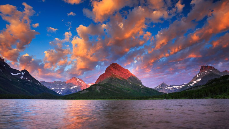 Preserving paradiseSunrise over Swiftcurrent Lake, Glacier National Park, Montana (© Jason Savage/Tandem Stills + Motion)