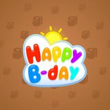 B-Day Candle #3