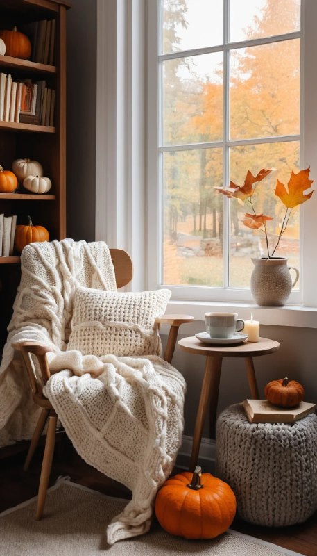 Fall Decor Ideas Autumn is finally here, and decorating your home can make this time of the year really special. Here is what you could do - Use na... - изображение 4 - decor, here, fall