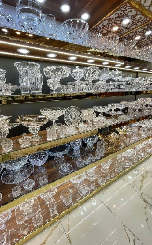 بازار شوش تهران |شوش مارت: 🔻انواع ظروف بلور و کریستال🔸فروشگاه prans mall ------------------------✅اطلاعات تماس:☎️ 02155183402📱09309030156----------