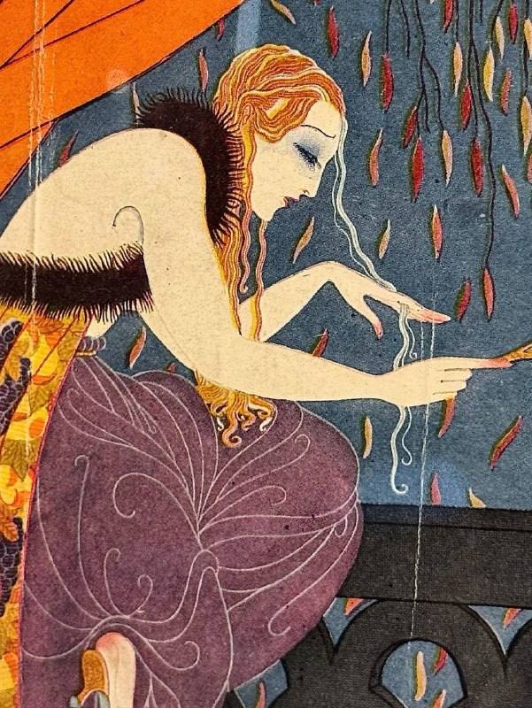 Выставка «Упакованные грёзы» представляет собой уникальную коллекцию моды ар-деко, из собраний Государственного Эрмитажа и частной коллекции Назима Мустафаева. Меня особенно привлекло ироничное чтиво о войне и мечтах, а также великолепные обложки модных журналов, которые поражают своим эстетическим совершенствомВыставка «Упакованные грёзы» представляет собой уникальную коллекцию моды ар-деко, из собраний Государственного Эрмитажа и частной коллекции Назима Мустафаева. Меня особенно привлекло ироничное чтиво о войне и мечтах, а также великолепные обложки модных журналов, которые поражают своим эстетическим совершенством