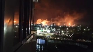 כטב"מים ארוכי טווח פגעו במפעל הכימי של אומסקי קוצ'וק ברוסיה ובמרכז לוגיסטי של אוזון באומסק, ועוררו שריפות ג…
