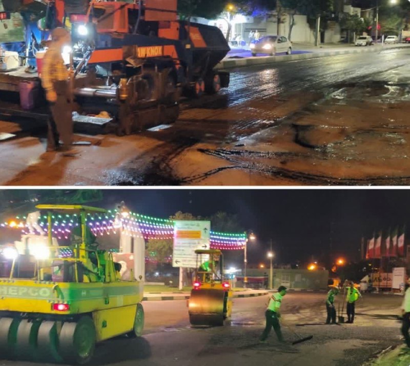 ▪️ کانال قزوینی ها ▪️: بهسازی و روکش آسفالت حدفاصل بنیاد شهید تا میدان حسن‌پور به پیشرفت ۷۵ درصدی رسید🔹زارعی، مدیرعامل سازمان عمران شهرداری قزو