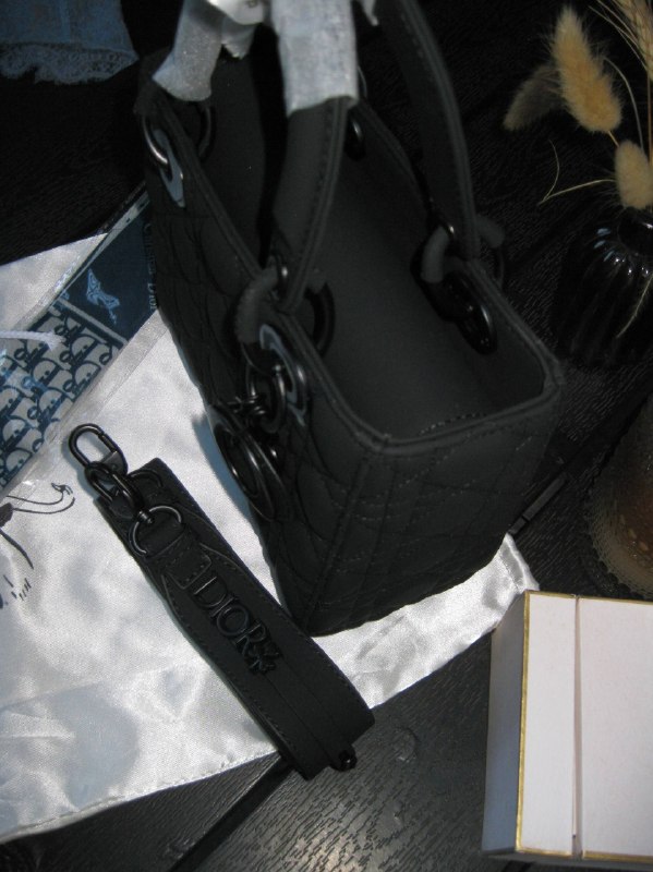 Dior Dior Lady Mini Total Black, фото 19