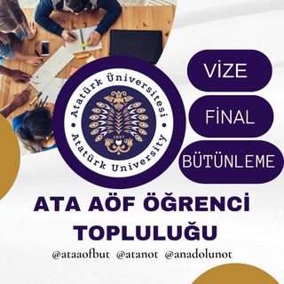 ATA AÖF ÖĞRENCİ TOPLULUĞU 🇹🇷🇹🇷🇹🇷