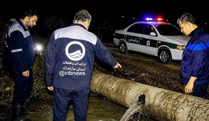 شمانیوز: 🔺برداشت غیر مجاز شبانه آب آشامیدنی از خط انتقال آمل ـ بابلسر برای کشت دوم برنج🔹متخلفان با تخریب خط انتقال و ایجاد انشعاب