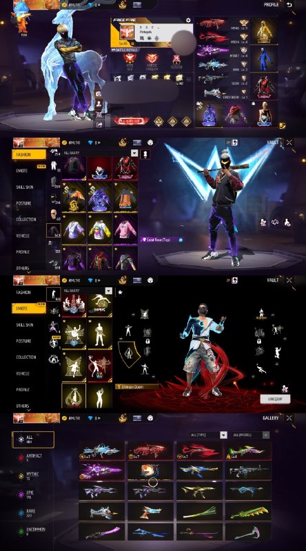 دنیای اکانت فری فایر freefire: 23. Gh