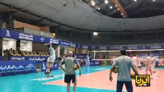 🎥 תמונות בלעדיות של IRNA מתרגילי ההכנה של נבחרת איראן בכדורעף להשתתפות באליפות אסיה ובמוקדמות האולימפיות