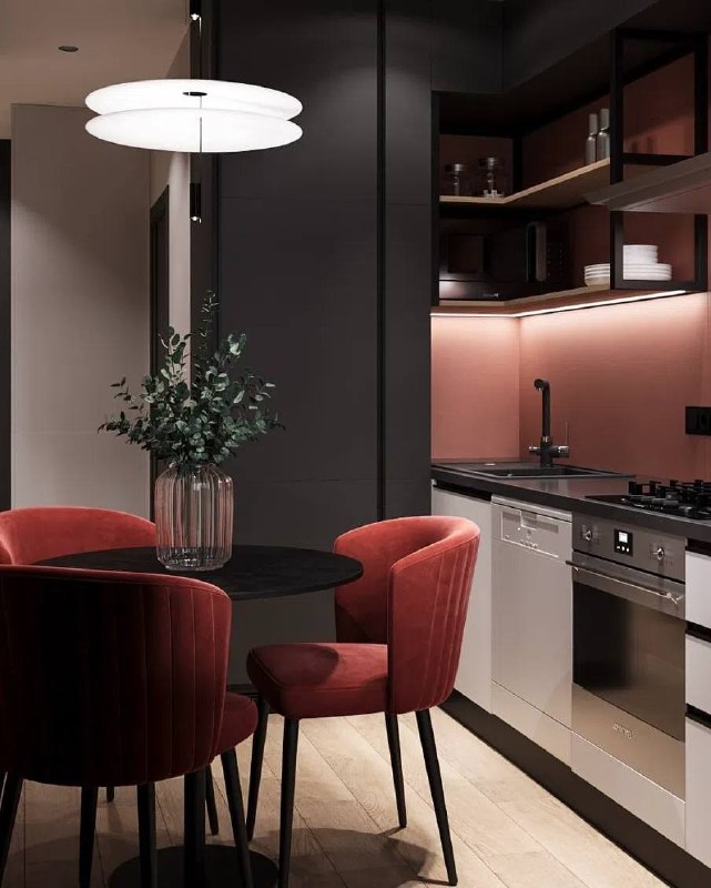 Реализация небольшой кухни в 7 кв.м. Дизайн Jeeva Design - изображение 6 - реализация, небольшой, кухни