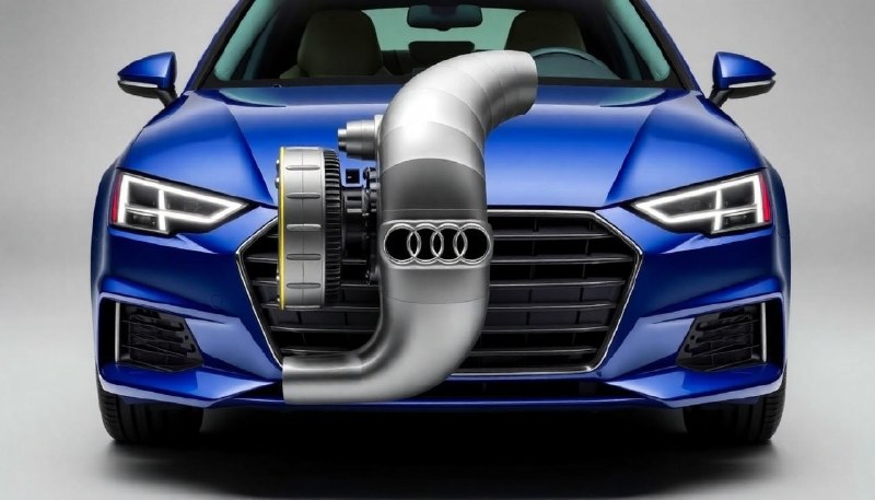 Вот это ночная автодичь, которую мы любим. В США показали Audi A4 с мотором VR6, и главная фишка тут