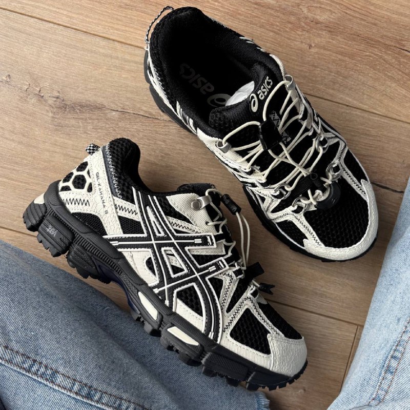 Asics Asics Gel-Kahana 8 FL Black White, фото 3