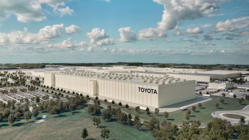 Toyota инвестирует 922 млн долларов в строительство завода в СШАКомпания объявил