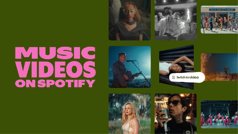 Spotify launches music videos in the US and Canada for Premium subscribers | TechCrunch