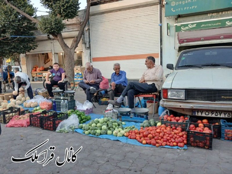 کانال محله فرهنگی تاریخی قراملک: بازارچه محلیفروش محصولات ارگانیک و خوشمزه محله🇮🇷