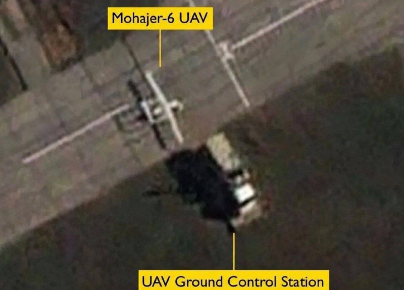 — 🇷🇺/🇺🇦/🇮🇷 חדש: אוקראינה פרסמה תמונות לוויין של רוסיה באמצעות מזל"ט איראני של מוהאג'ר-6 בקרים