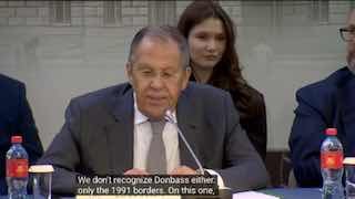 Russian Foreign Minister Lavrov: