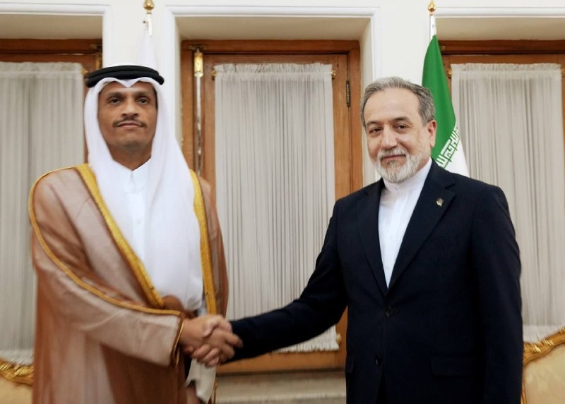 🇮🇷پایگاه اطلاع‌رسانی دولت ـ پاد: 🔺دیدار نخست وزیر قطر و وزیر امور خارجه کشورمان🔹عباس عراقچی، وزیر امور خارجه کشورمان در دیدار با شیخ محمد بن عبدالرحمن بن