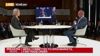 German Chancellor Merz: We had a surplus from Germany to the world for decades, but that was the case because our competitiveness was so overwhelming. R&D was great. Our companies are still great, and they can compete.