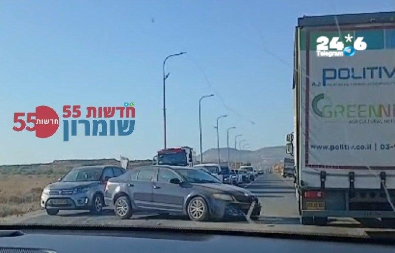 🇮🇱 כביש 505: מערבית למגדלים, בצומת הכפר ג׳וריש תאונת דרכים בין רכבים פלסטינים. יש הפרעה לתנועה.
