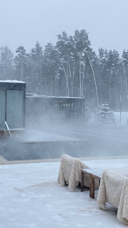 Alaska Pool Club в парке Малевича невероятная атмосфера, собственный ресторан, теплый бассейн под открытым небом, сауна и уютная лаундж-зона. - изображение 6 - alaska, pool, club