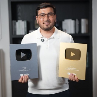 Telegram profile photo for Oybek YouTuber | Shaxsiy Blog